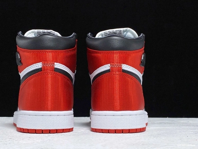 Jordan Retro CD0461-016 Satin Black 1 Toe Air High 1027